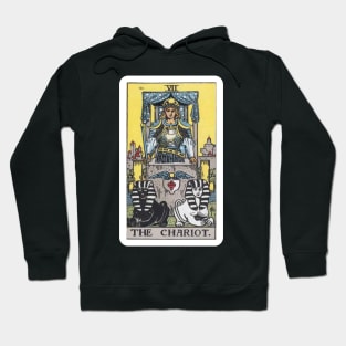 The Chariot, Raider Waite Tarot, Divination Tarot Hoodie